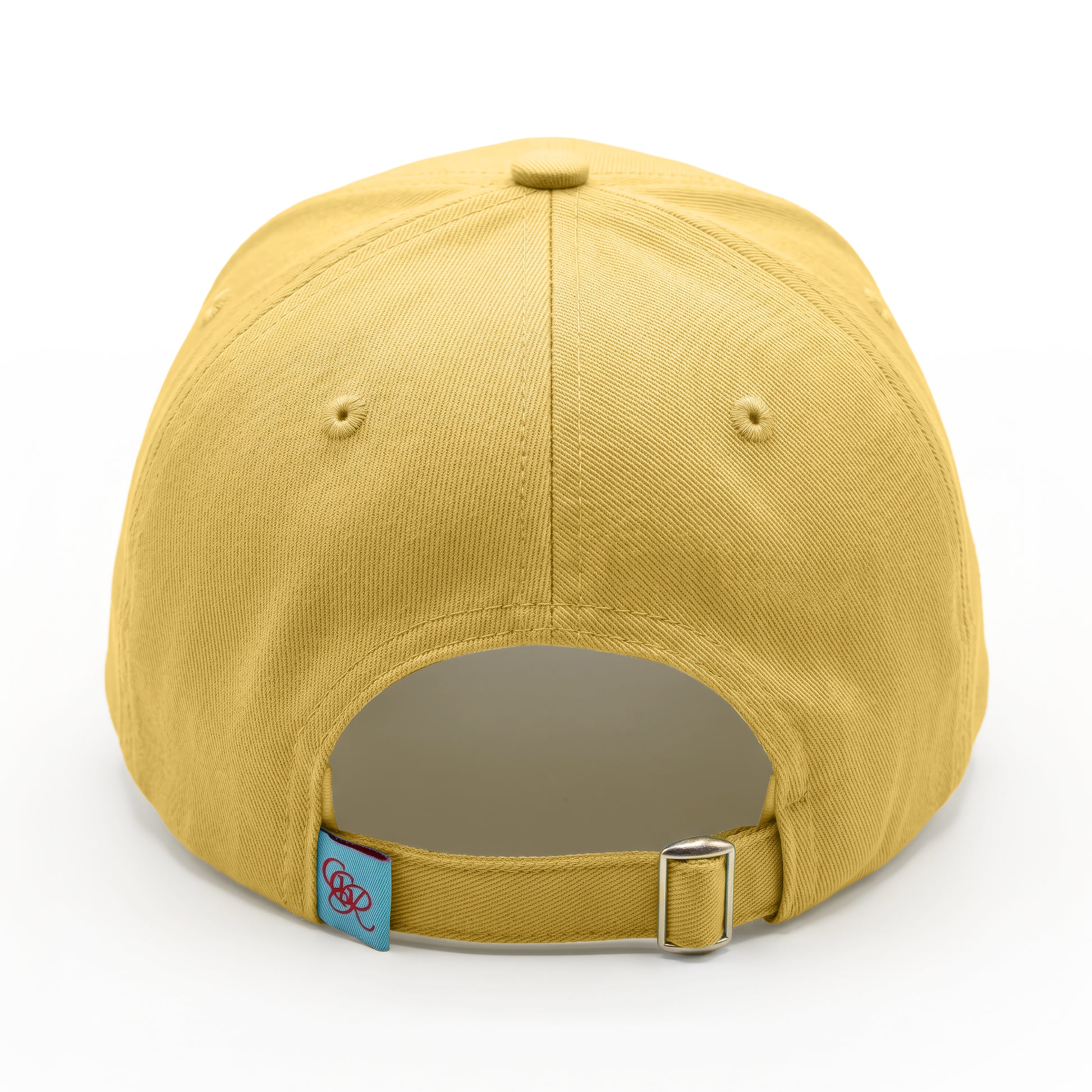 Girls Got Range Banana Yellow cap with Classic Black Insignia embroidery, back view
