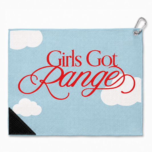 In the Clouds Microfiber Golf Towel